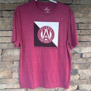 Fanatics Burgundy Short Sleeve Tee with Logo‎